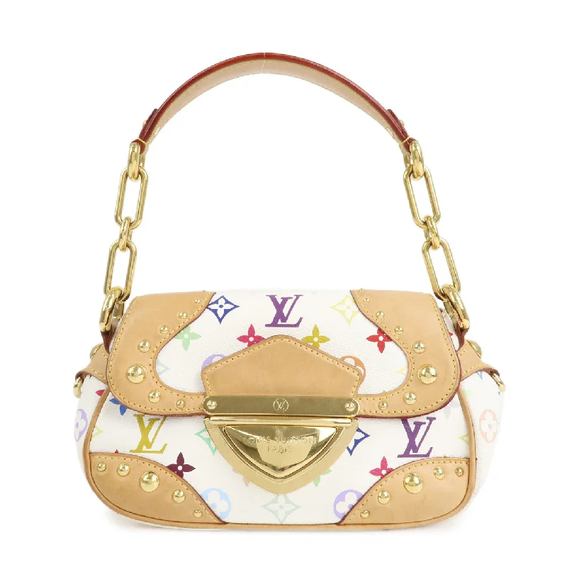 Louis Vuitton Monogram Multicolor Marilyn Shoulder Bag BlancM40127Used F/S