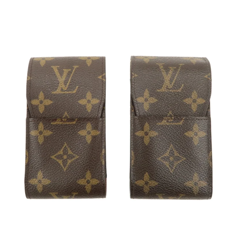 Louis Vuitton Monogram Set of 2 Etui Cigarette Case M63024