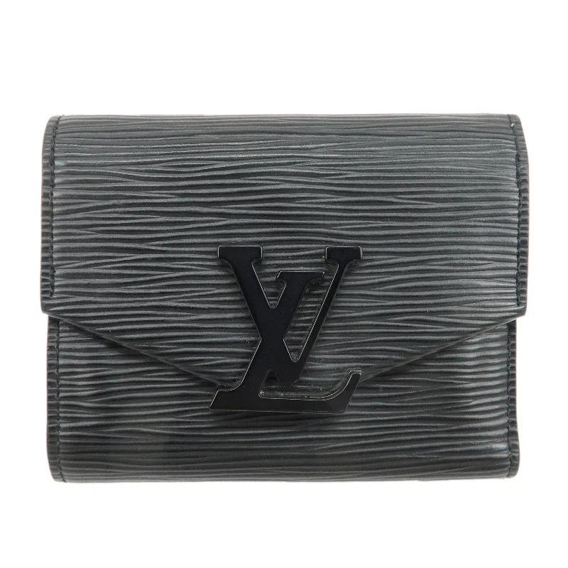 Louis Vuitton Epi Portefeuille Victorine Wallet Noir M69218