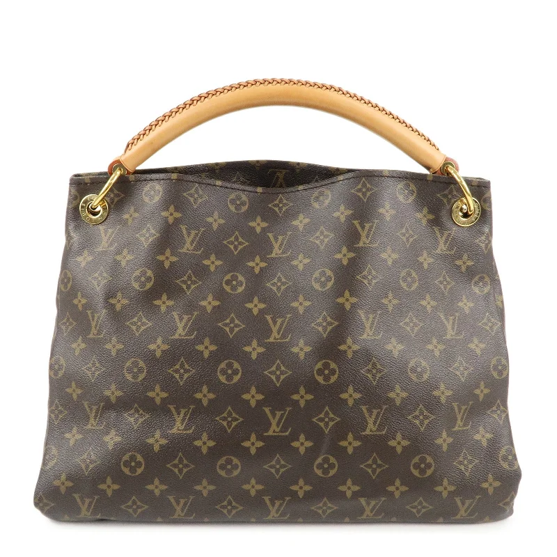 Louis Vuitton Monogram Artsy MM Shoulder Bag Brown M40249