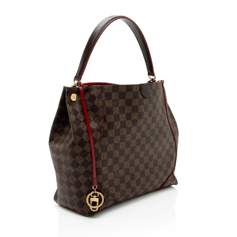 Louis Vuitton Damier Ebene Caissa Hobo (4QYhN7)