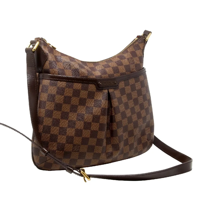 Louis Vuitton Bloomsbury Crossbody Pm Brown Damier Ébène Canvas Messenger Bag