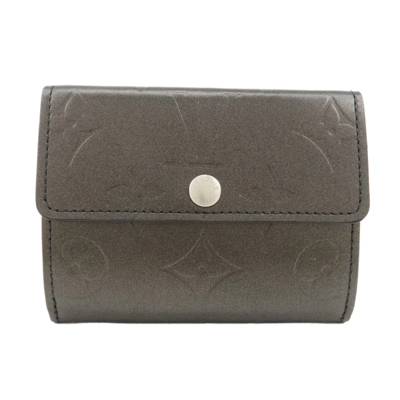 Louis Vuitton Monogram Matte Ludlow Coin Case Noir M65122