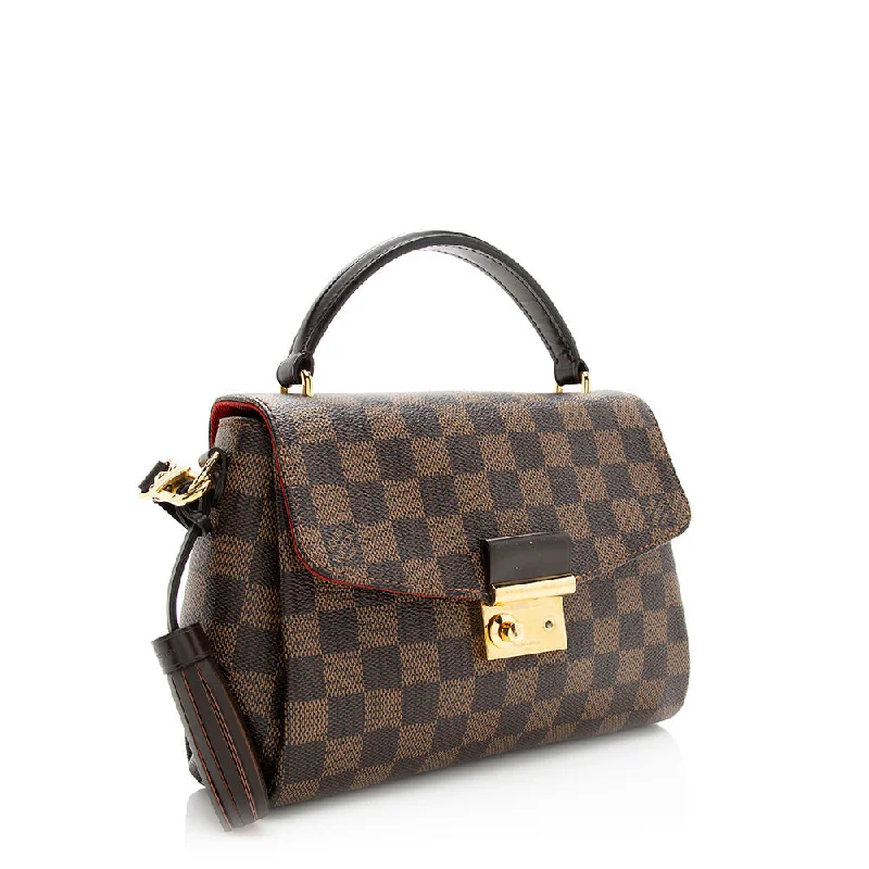 Louis Vuitton Damier Ebene Croisette Shoulder Bag - FINAL SALE (20575)