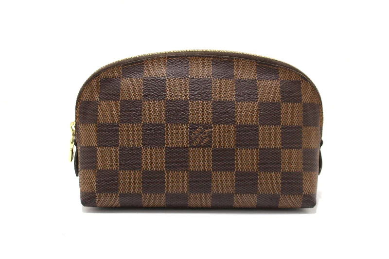 Authentic Louis Vuitton Damier Ebene Cosmetic Pouch