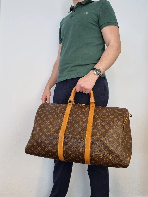 Louis Vuitton Boston Keepall Bandouliere 50