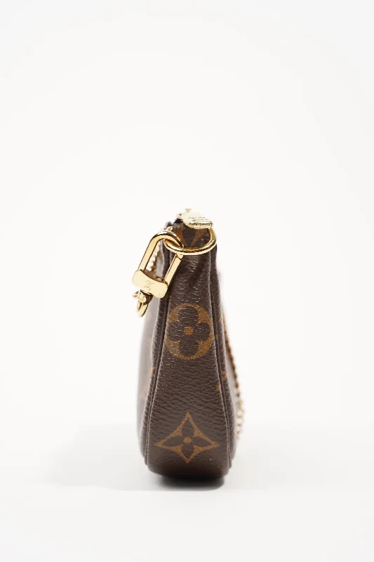 Louis Vuitton Womens Mini Pochette Monogram