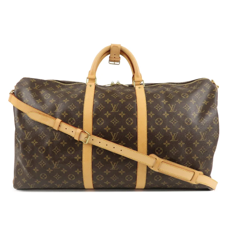 Louis Vuitton Monogram Keep All Bandouliere 60 Bag M41412