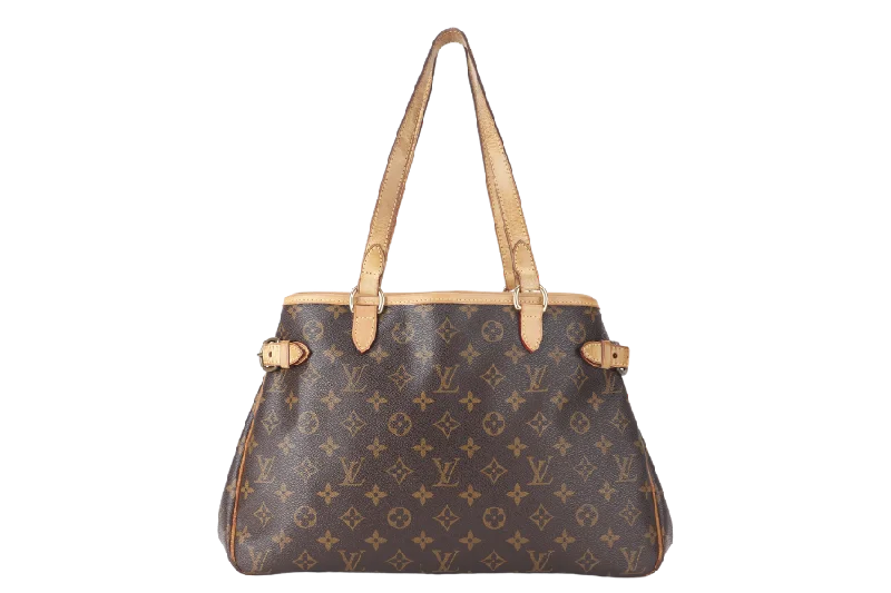 LOUIS VUITTON M51154 BATIGNOLLES TOTE BAG MONOGRAM CANVAS GOLD HARDWARE WITH DUST COVER