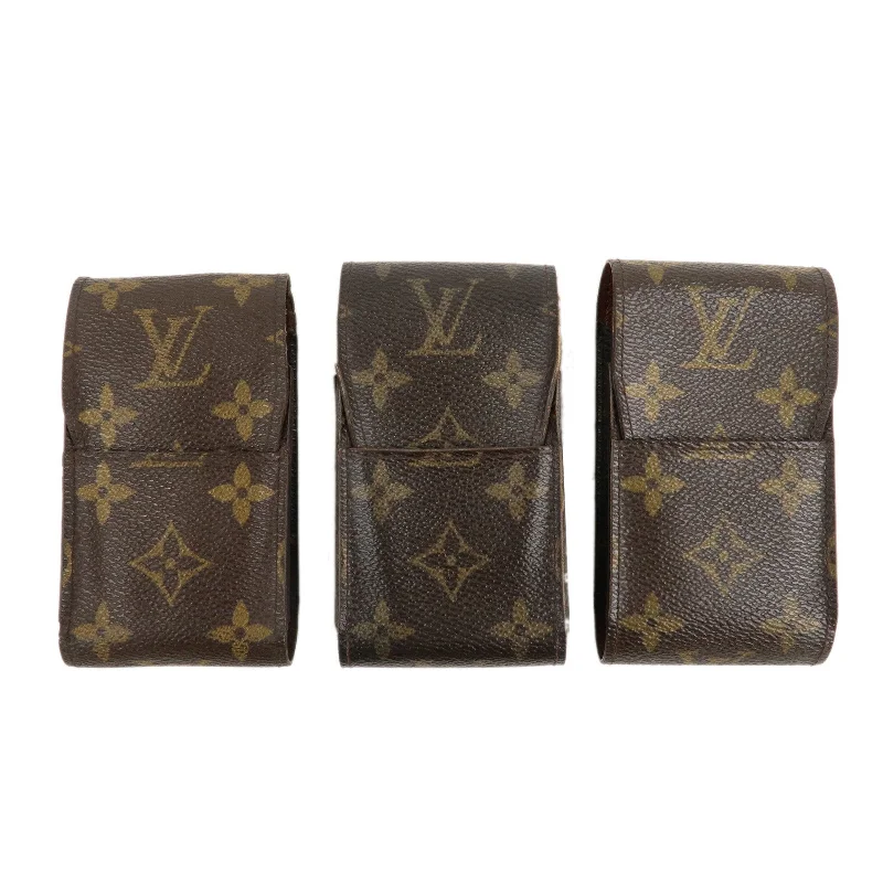 Louis Vuitton Set of 3 Monogram Etui Cigarette Case M63024