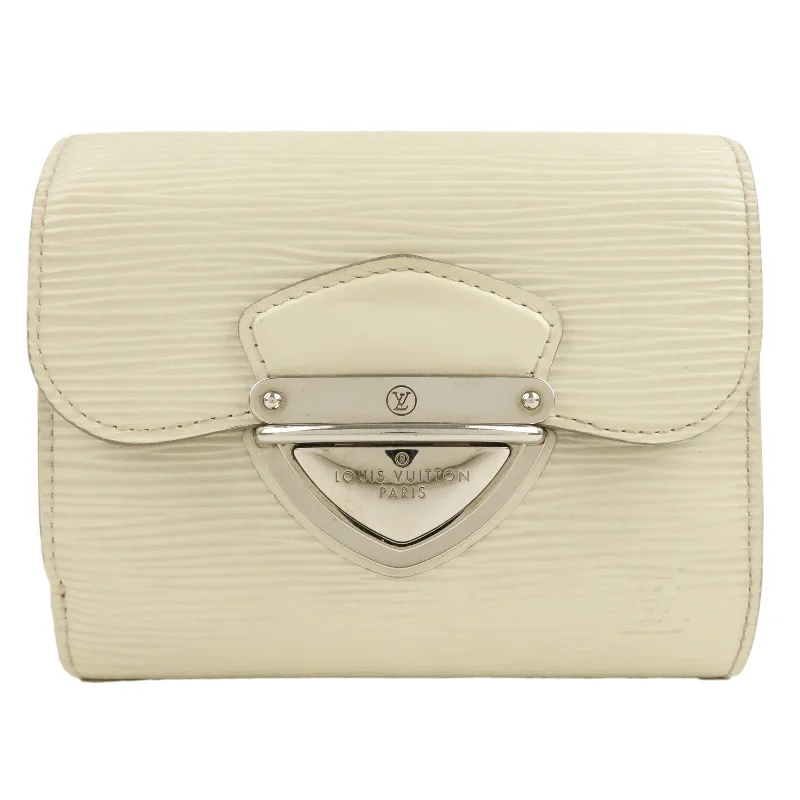 Louis Vuitton Epi Portefeuille Joy Tri-fold Wallet Ivory M6658J