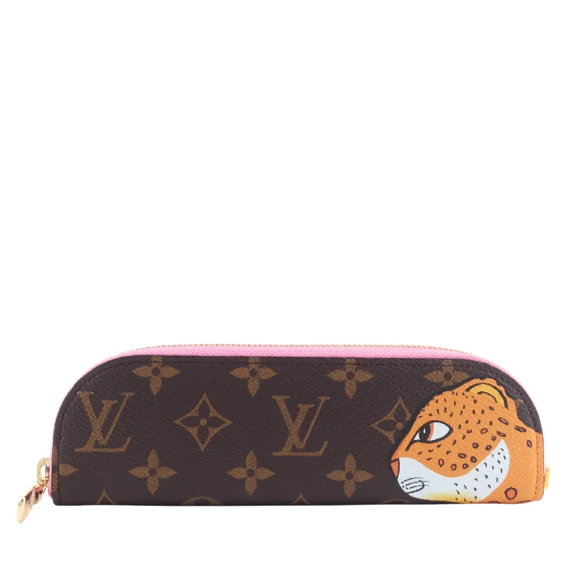 Charlotte Monogram Canvas Pencil Pouch