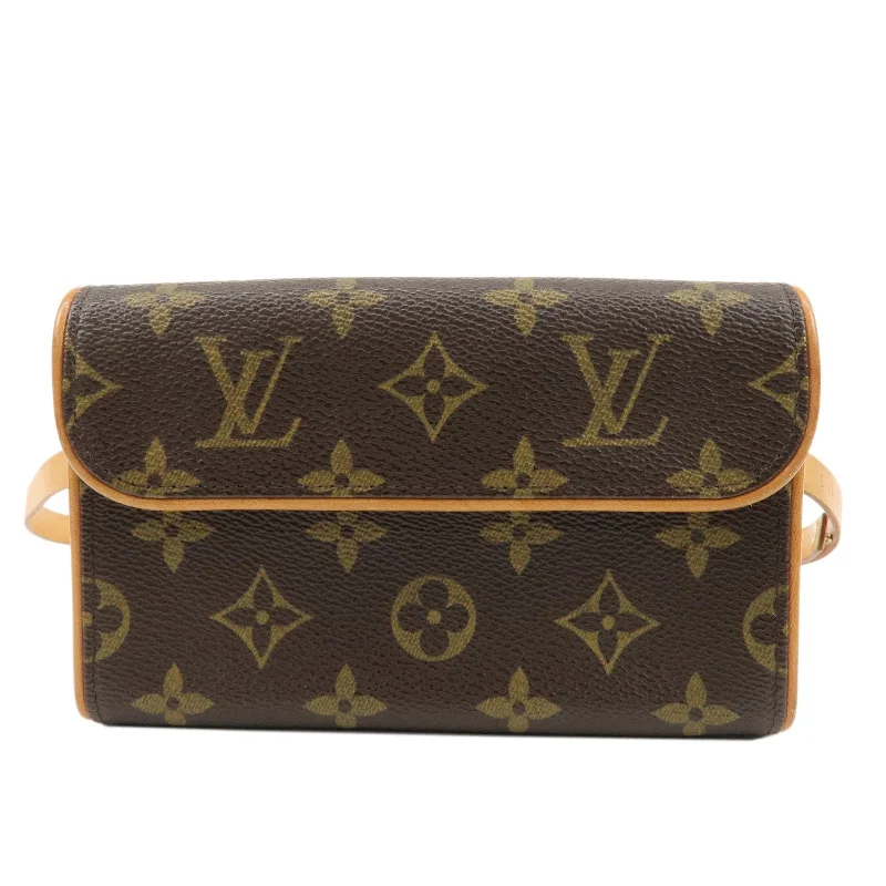 Louis Vuitton Monogram Pochette Florentine Waist Bag BeltXS M51855