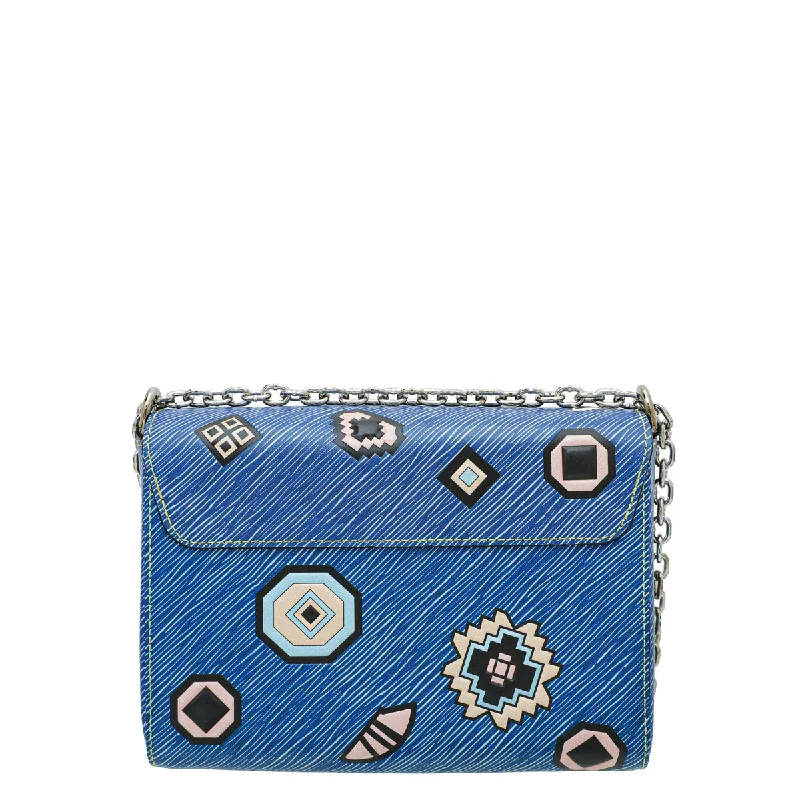 Louis Vuitton Blue Multicolor Azteque Twist MM Bag