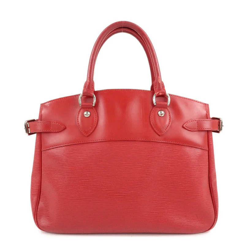 Louis Vuitton Epi Leather Passy PM Tote Bag Rouge M5926E