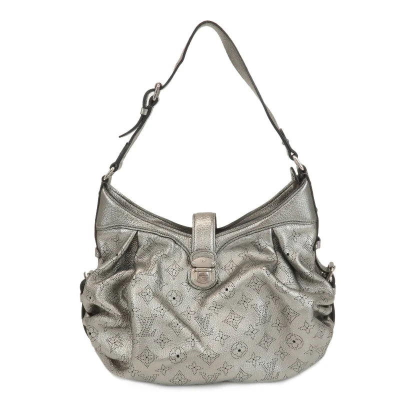 Louis Vuitton Monogram Mahina XS Shoulder Bag MetalicSilver M95718