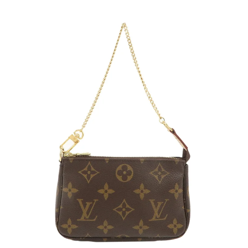 Louis Vuitton Monogram Mini Pochette Accessoires Pouch M58009