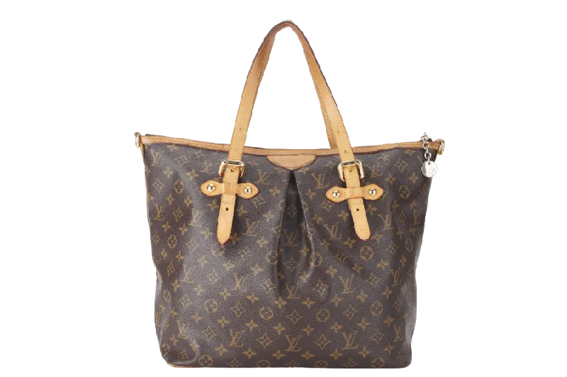 LOUIS VUITTON M40146 PALERMO GM MONOGRAM CANVAS 2WAY BAG GOLD HARDWARE NO DUST COVER