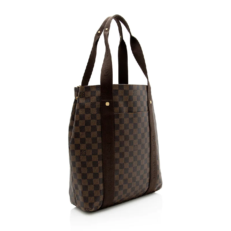 Louis Vuitton Damier Ebene Cabas Beaubourg Tote (21693)