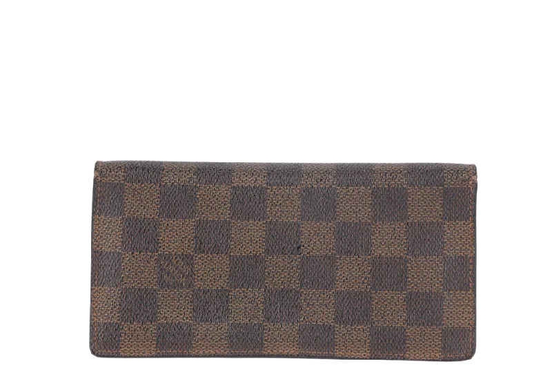 LOUIS VUITTON BIFOLD WALLET DAMIER EBENE (MI1013) NO DUST COVER