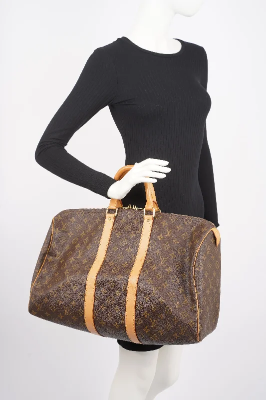 Louis Vuitton Womens Vintage Keepall Monogram 45