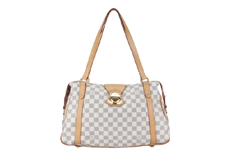 LOUIS VUITTON STRESA GM (N42220) DAMIER AZUR GOLD HARDWARE NO DUST COVER