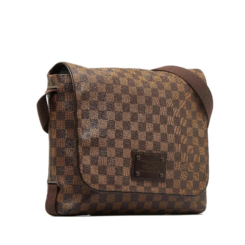 Louis Vuitton Damier Ebene Brooklyn MM (pfDExe)