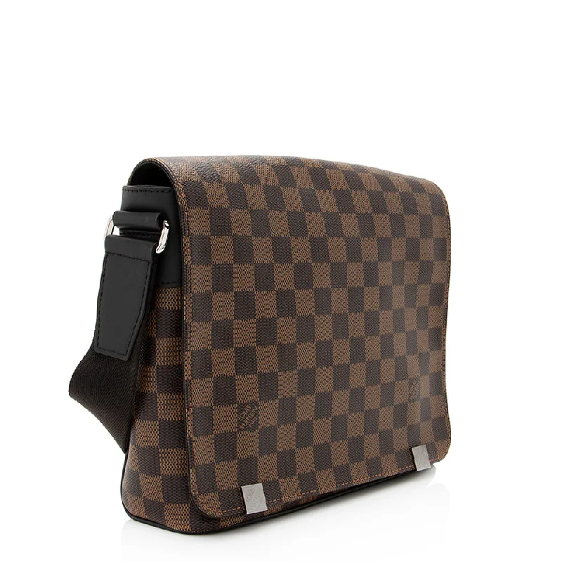 Louis Vuitton Damier Ebene District PM Messenger Bag (20120)