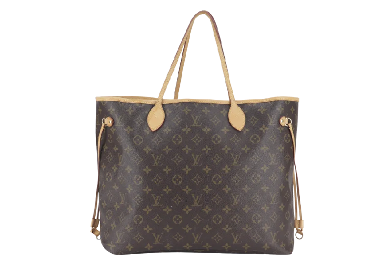 LOUIS VUITTON NEVERFULL GM (M40157) MONOGRAM CANVAS GOLD HARDWARE WITH DUST COVER