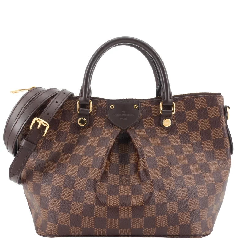 Siena PM Damier Ebene Canvas Handbag