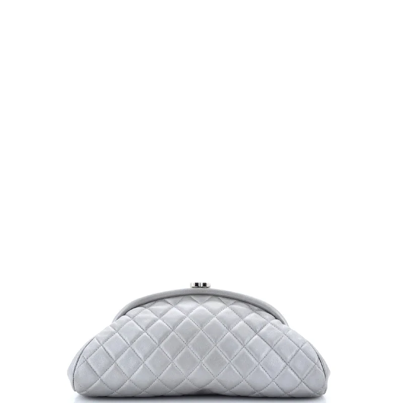 Timeless Clutch Quilted Lambskin