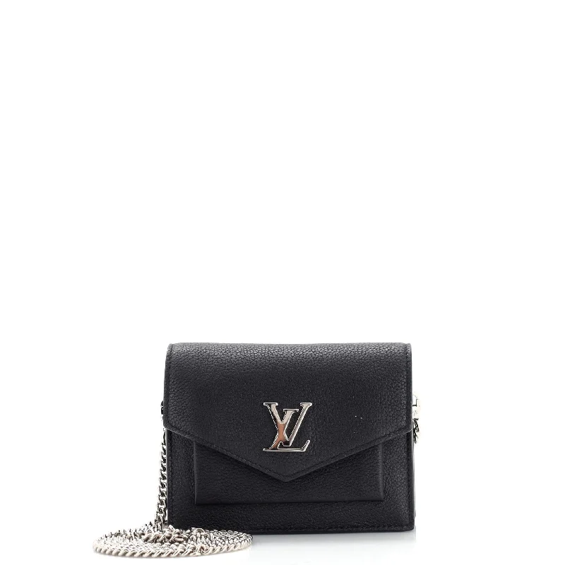 Mylockme Chain Pochette Leather Mini