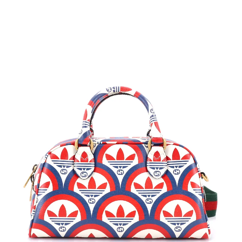 x adidas Duffle Bag Printed Leather Mini