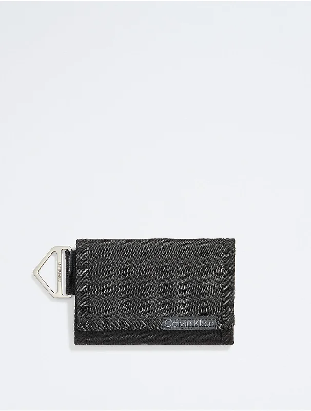 Men's Utility Snap Wallet - Black