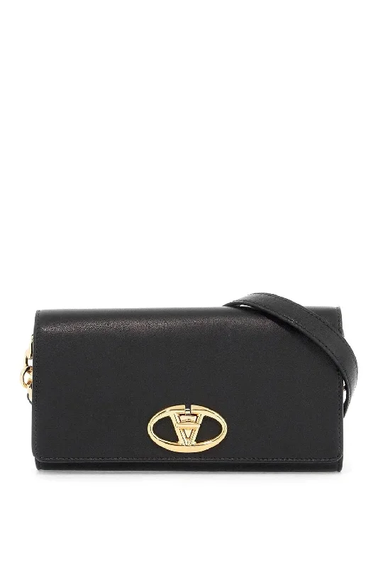 Women's Vlogo Wallet in Nero | 5W2P0AD9ZFJ