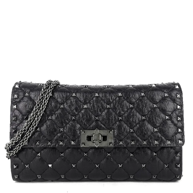 Garavani Rockstud Spike Clutch Crossbody Bag