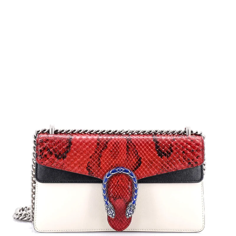 Dionysus Bag Leather with Python Small