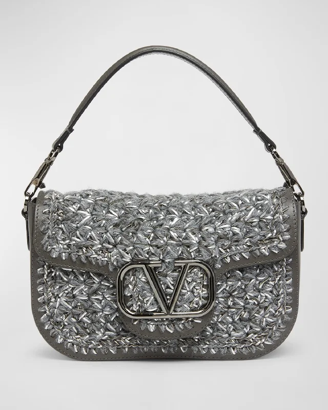 Alltime VLOGO Crochet Wool Shoulder Bag