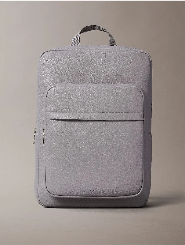 Men's Micro Pebble Slim Backpack - Grey