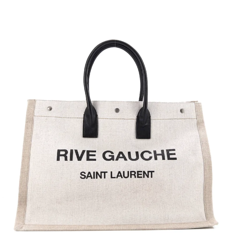 Rive Gauche Shopper Tote Canvas Large