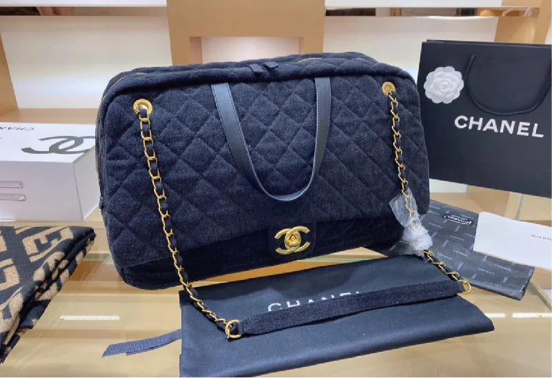 Large woman Chanel handbag